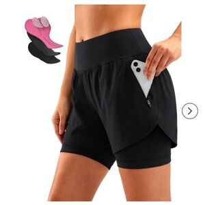 Bikewa Women's Mountain Bike Shorts 4D Padded